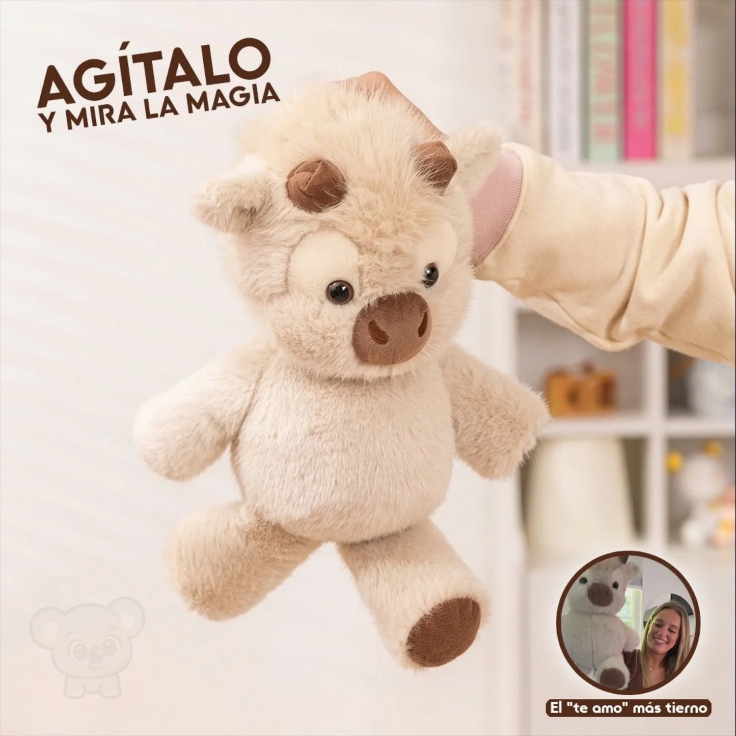 Peluche que corre