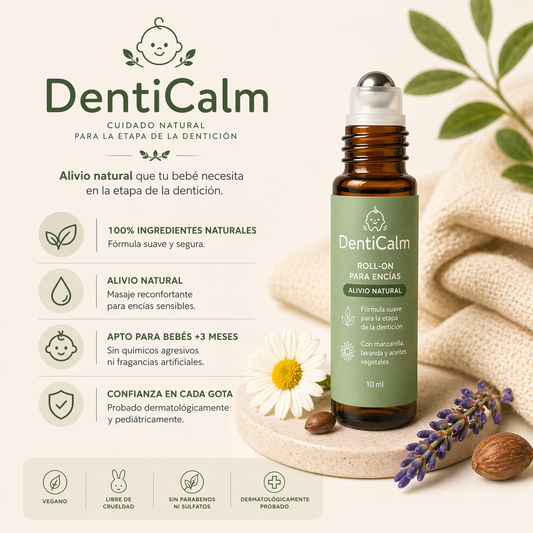 DentiCalm | Alivio instantáneo para sus primeros dientecitos